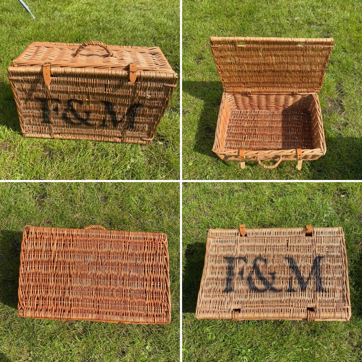 Fortnum & Mason Wicker Basket Hamper Hand made Luxury Fortnum & Mason Wicker Basket Hamper Hand made Luxury