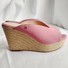 Women's Kate Spade / Giovanna, Suede Espadrille Wedge Pumps,Blue Bird /Size 9.5 | eBay