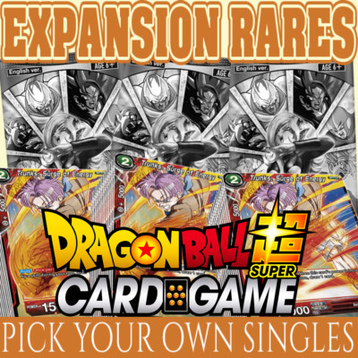SONDERJUBILÄUMSBOX EX SELTENE Folien - Nichtfolien SINGLES (Dragon Ball Super TCG)