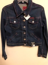 Nwt Parasuco Jeans Stretch Denim Jacket Blue Color Size M.
