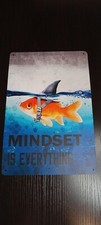 MINDSET IS EVERYTHING METAL DECORATIVE WALL ART SIGN NEW IN PACKAGE SEALED