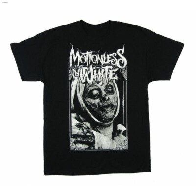 Vtg Motionless In White Band For Fans Cotton Black S-5XL Unisex Shirt SE071