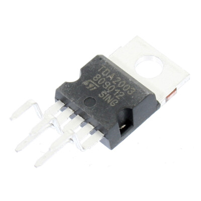 TDA2003V Endstufen-IC 10 Watt Mono 8-18V Pentawatt 5 stehend von UTC