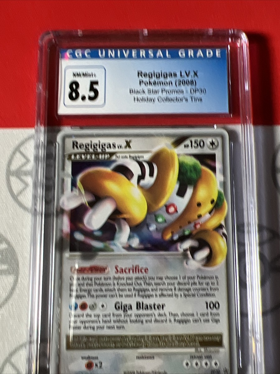 CGC 8.5 Regigigas LV. X Black Star Promo Ultra Rare Pokemon CGC 8.5 Regigigas LV. X Black Star Promo Ultra Rare Pokemon