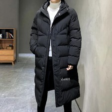 Outwear Parkas Jacket Men Winter Windbreaker Coats Male Clothing Long Jacket