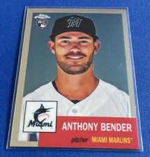 2022 Topps Chrome Platinum Anniversary #308 Anthony Bender RC Miami Marlins