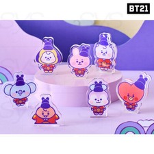 BTS BT21 Official Goods Baby Mini Acrylic Stand K-EDITION ver2 + Tracking Number