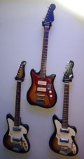 Vintage Original Teisco 1960s And 1970s Guitars Each For Sale