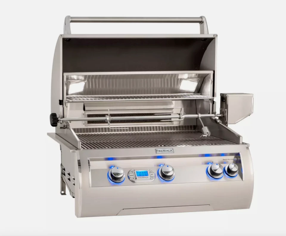 Parrilla de gas natural incorporada Fire Magic Echelon Diamond E660I 30" E660I-8E1N Foto 2 de 4