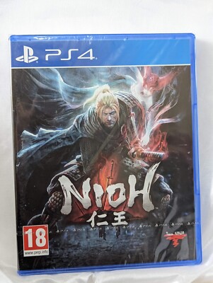NIOH PS4 Neu Sealed UK PAL Version Sony PlayStation 4 Original Release Minor Rip