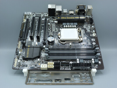 Gigabyte GA-B85M-D3H Rev. 1.1 Mainboard LGA 1150 + I/O Shield