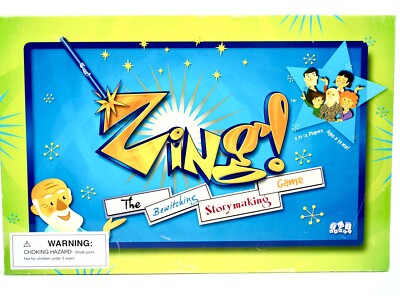 ZING! The Bewitching Storymaking Board Game 2006 - Family Fun Creative Learning