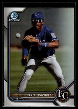 Daniel Vazquez 2022 Bowman Draft Chrome Refractor Card #BDC-74