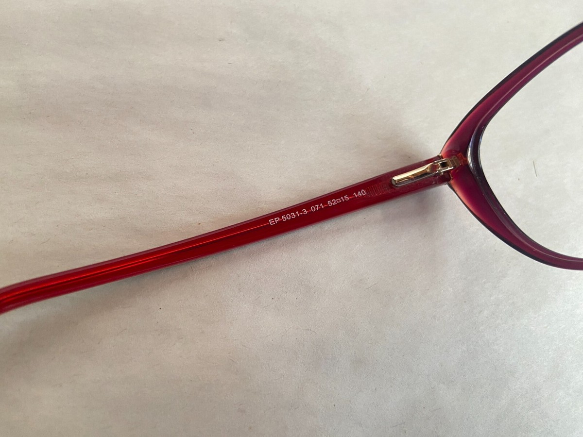 Emilio Pucci Sunglasses EP 5031-3 071 52-15-140 Cat Eye Red Printed Frames Women Emilio Pucci Sunglasses - EP0181 – Trovelle main image 3