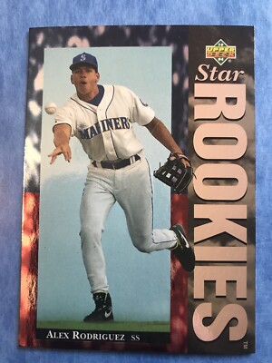 1994 Upper Deck ALEX RODRIGUEZ Star Rookies | Mariners | #24 | eBay