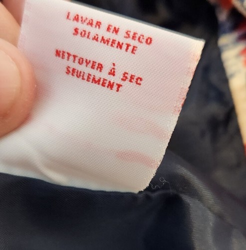 Red White & Blue Jacket Vtg American Flag Patriotic Patriot Sz 10 Ruby Rd Blazer - Picture 12 of 12