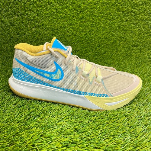 Nike Kyrie Flytrap 6 Mens Size 14 Beige Blue Basketball Athletic Shoes Sneakers