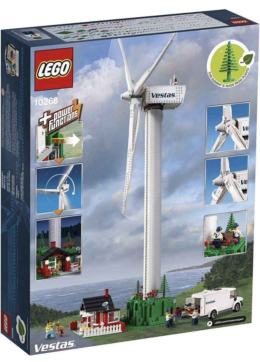 LEGO 10268 ICONS Vestas Wind Turbine - Creator 10.268 pcs Retired