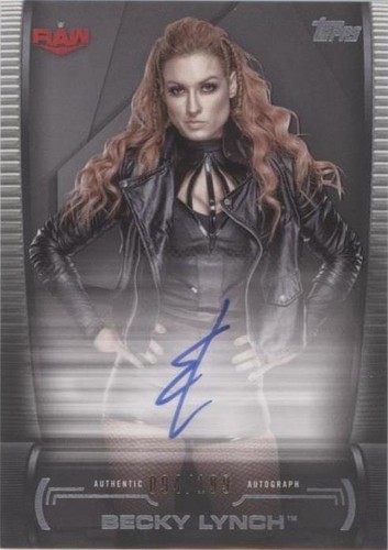 BECKY LYNCH WWE Autograph signed 11x14 Photo Custom Bloody Nose