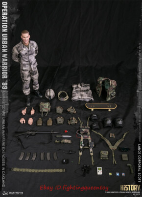 DAMTOYS 78079 Operation Urban Warrior 99 Lance Corporal Scott 1/6
