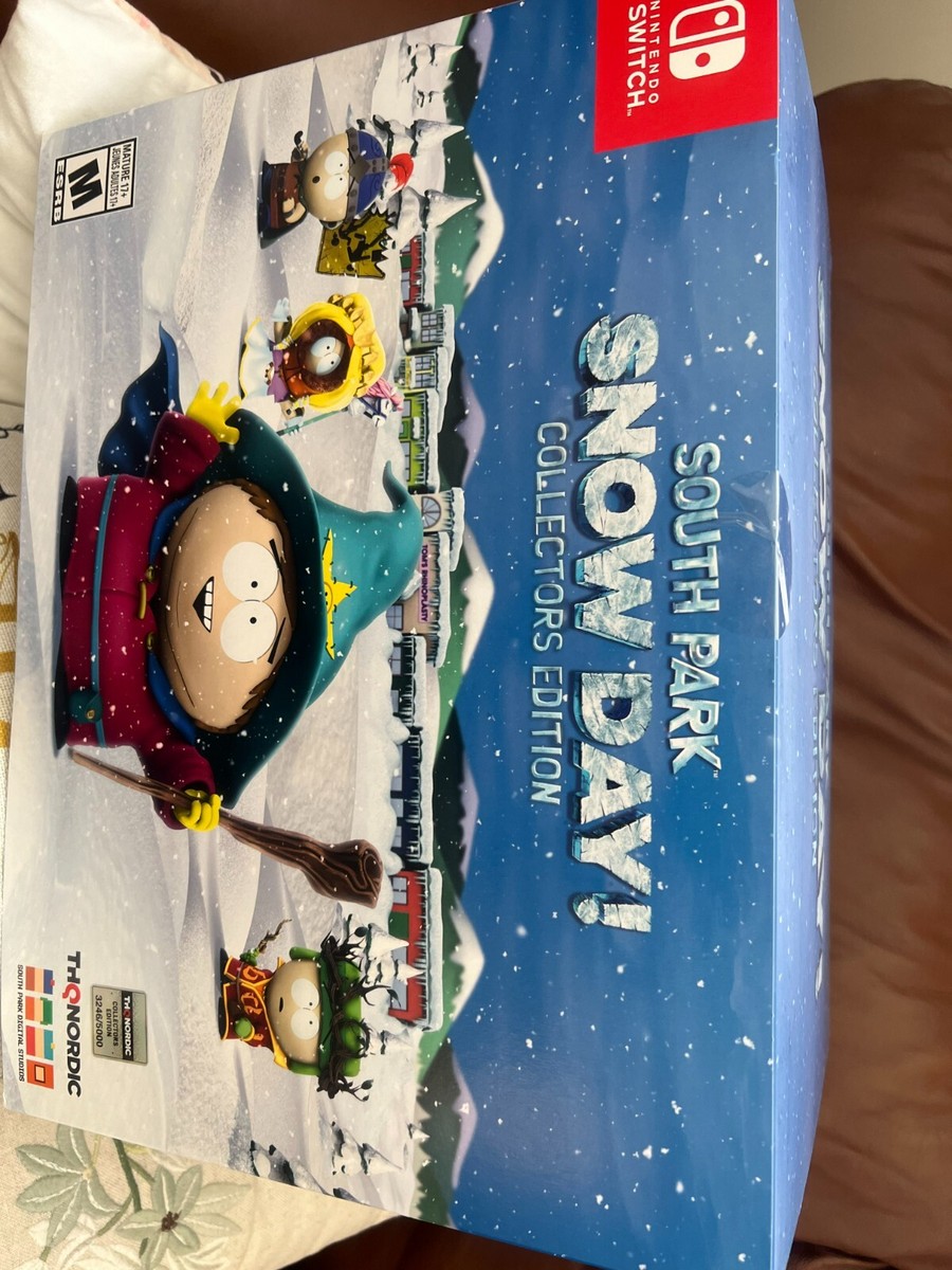 South Park Snow Day Collectors Edition (Nintendo Switch) in hand