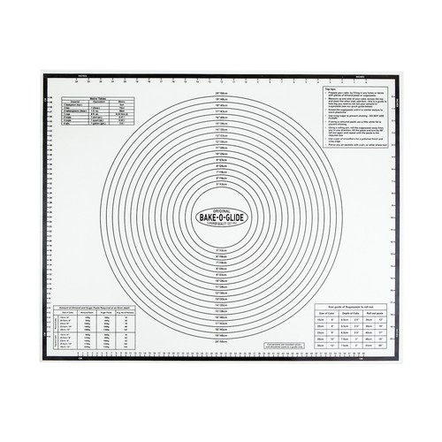 Bake-O-Glide® Silicone Printed Pastry Mats - Picture 8 of 9