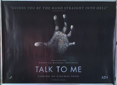 Cinema Poster: TALK TO ME 2023 (Advance Quad) Ari McCarthy Sarah Brokensha