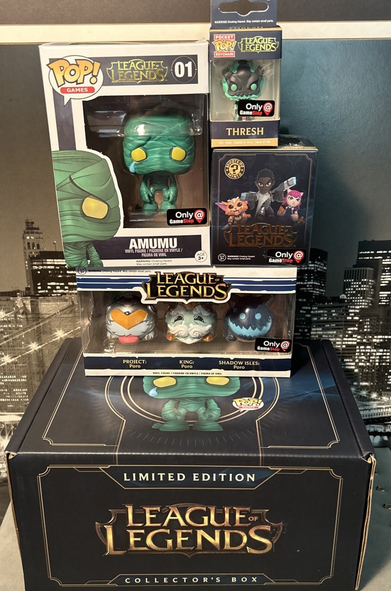 Funko League of Legends Arcane Amumu #1 Collector's 4 Pc Box Set