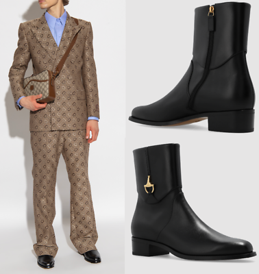 GUCCI Horsebit Ankle Boots Stiefel Stiefeletten Loafers Sneakers