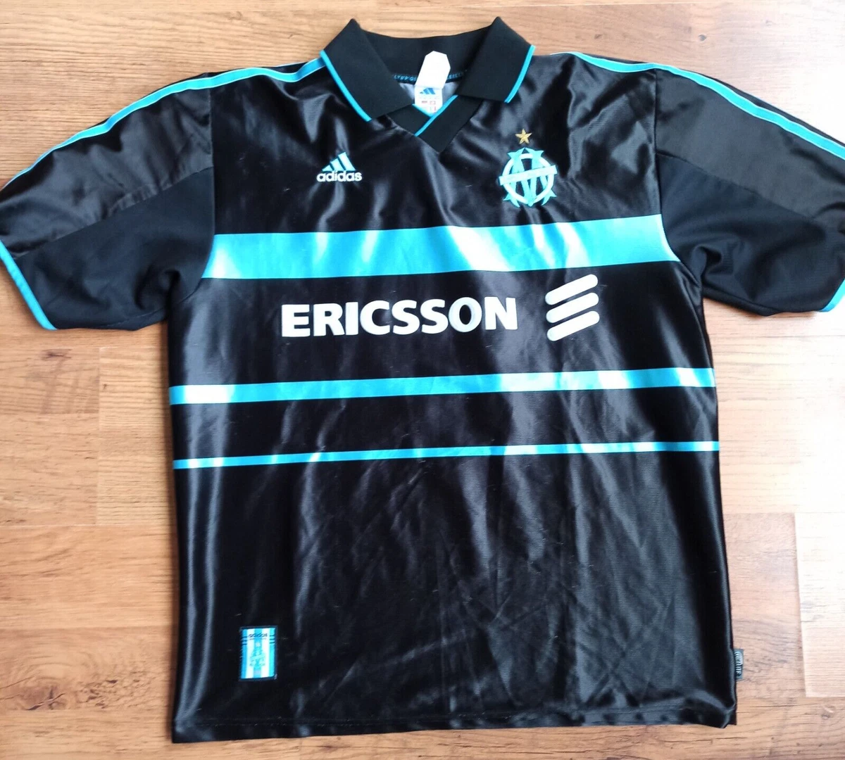 Maillot de foot vintage domicile Olympique de Marseille 1999