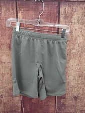 Lands End Girls Gym Shorts, Grey, Size L