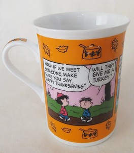 Danbury Mint Peanuts November Happy Thanksgiving Calendar ...