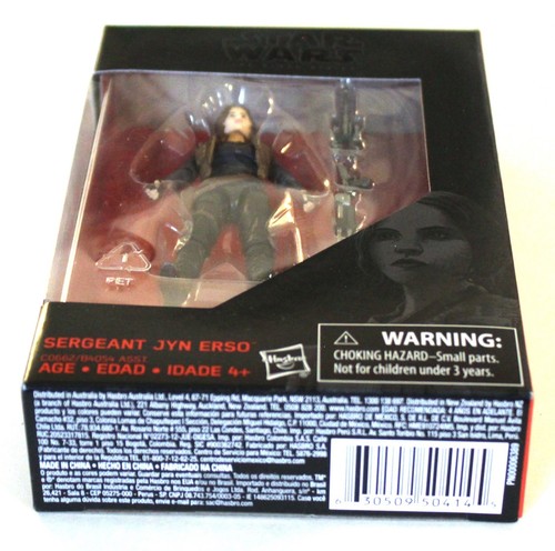 2017 SERGEANT JYN ERSO Figure Star Wars Black Series Rogue One 3.75" Hasbro - Picture 3 of 6