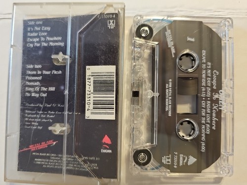 Omen - Escape To Nowhere US Metal Blade/Enigma cassette 1987 HEAVY metal OOP - Picture 5 of 7