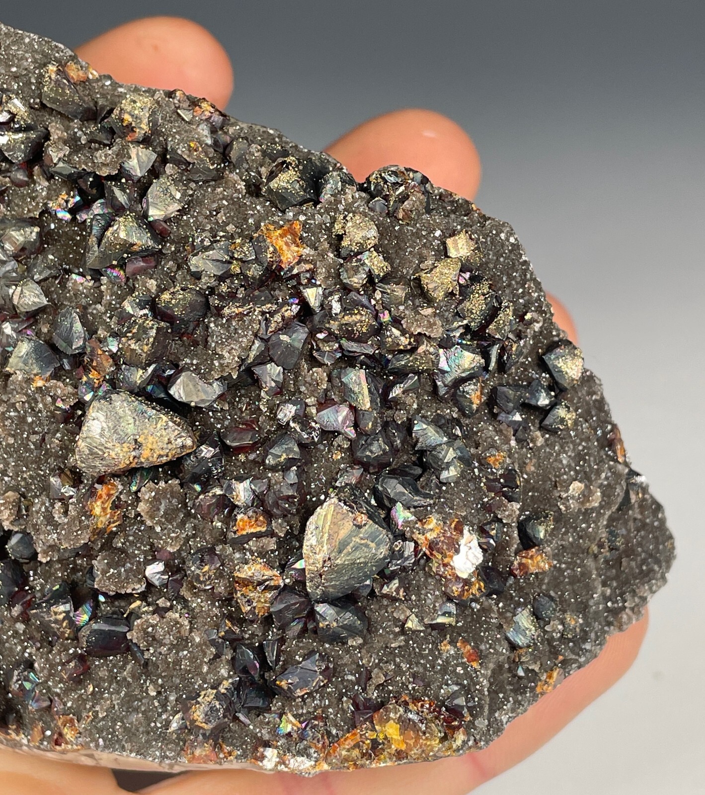 NICE "RUBY JACK" SPHALERITE CRYSTALS JOPLIN, TRISTATE DIST. MISSOURI