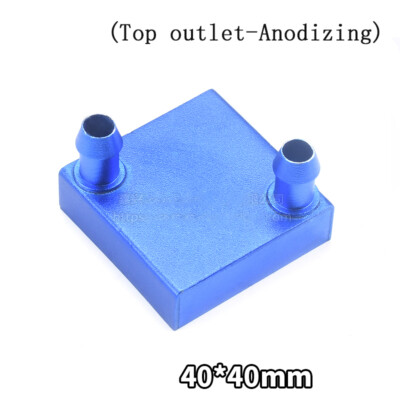 Aluminum Water Cooling Block for Liquid Water Cooler Heat Sink System PC CPU GPU