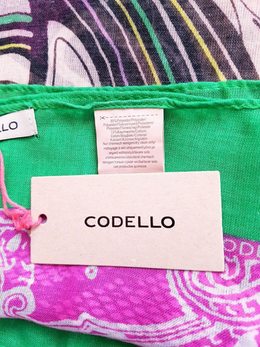 Codello Halstuch 190 x 70 cm Schal Mustermix Schmetterling NEU ETIKETT NEW Scarf - Bild 15 von 17