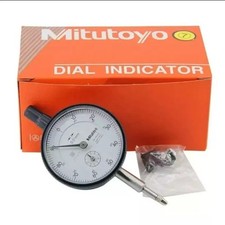 Mitutoyo 2046S Metric Dial Indicator, 0-10mm Range, 0.01mm Graduation