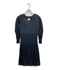 CHANEL                    knit dress black P34594K01076