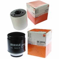 Mahle / Knecht Set Filterpaket Luftfilter LX 2831 ÖLfilter OC 593/4