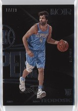 2017-18 Panini Noir Rookies Away 17/79 Milos Teodosic #181 5xx