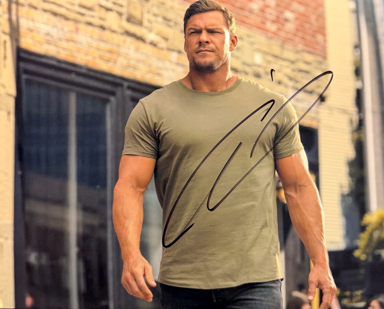 Alan Ritchson Reacher hand signed autographed 8x10 photo w/Hologram  COA