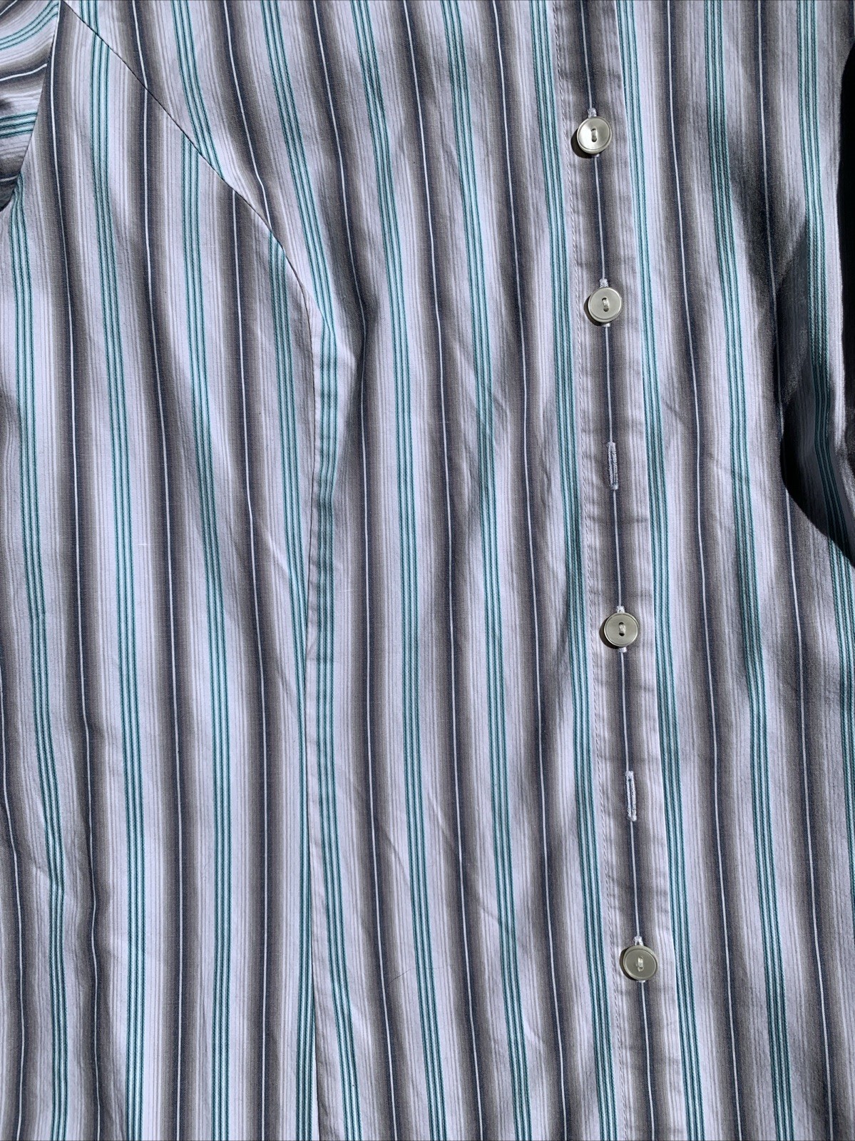 Pendleton Size 16 Button Down Striped Long Sleeve… - image 6