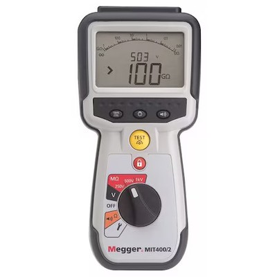 Megger Mit420/2 Battery Operated Megohmmeter, 1000Vdc