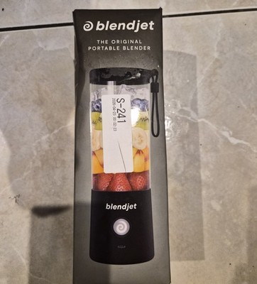 BlendJet Portable Battery Blender Model BlendJet Black 14oz USB Rechargeable