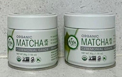 Aiya Tea Ceremonial Grade Matcha Green Tea 30gr (2 - TWO PACKS)