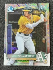 2025 Bowman Chrome - Prospects Shotaro Morii #BCP-170 Mojo Refractor (RC)