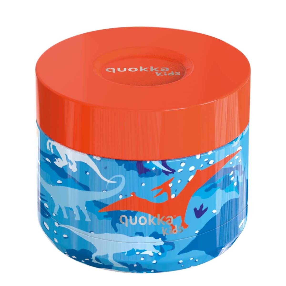 Récipient Alimentaire Enfants Quokka Whim Kids Dinosaure Bleu 369ml