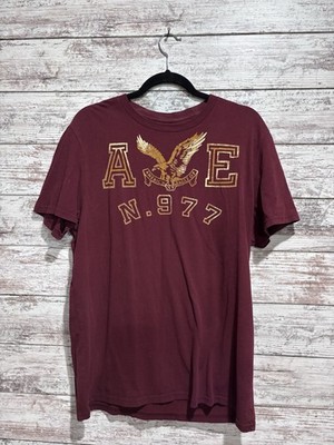 Men s American Eagle Outfitters Burgundy T-shirt Large