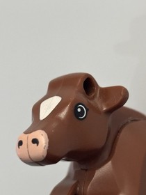 Genuine LEGO&reg; City Cow Animal Minifigure from 60052 Cargo Train